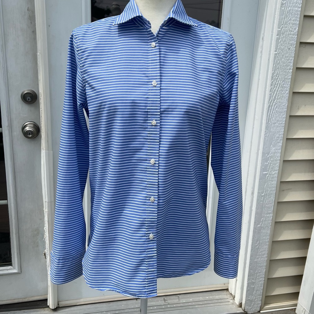 Chaps No Iron Blouse  M